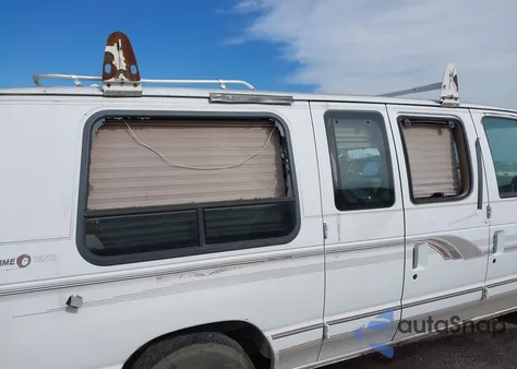 1995 Ford Econoline E150 Van from USA, damaged, VIN 1FDEE14N0SHA80211